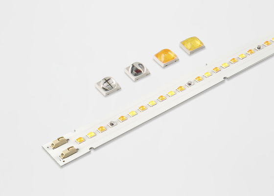 60W Bahçe Bitkileri PCB LED Lineer Şeritler Yüksek 660nm Spektrum Büyüyen Lamba