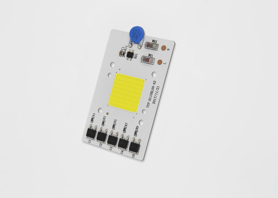 AC 220 V Sürücüsüz 380nm-840nm led koçanı çip tam spektrum 50 W COB Büyümek Için Işık